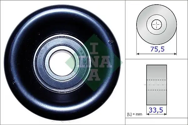 INA 531082710 Alternatör Gergi Rulmanı 31180PNAJ01 resmi