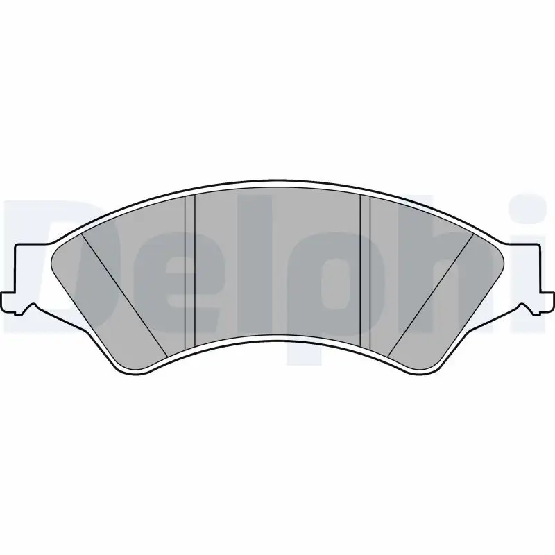 DELPHI LP2484 Ön Fren Balatası resmi