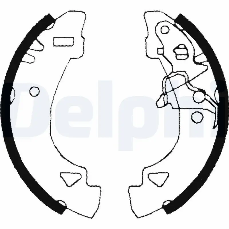 DELPHI LS1860 Arka Fren Balatası resmi