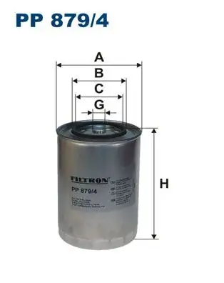 FILTRON PP879/4 Yakıt Filtresi resmi