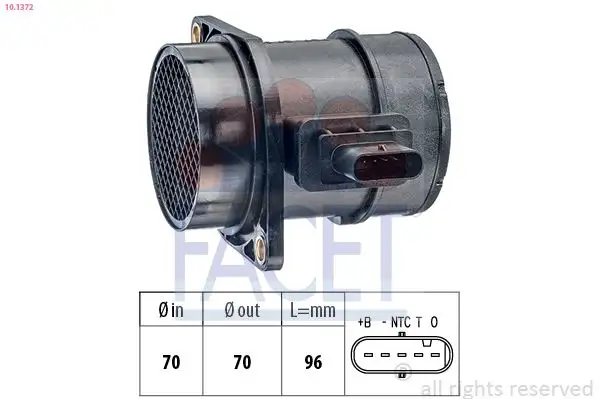 FACET 10.1372 Hava Debimetresi 281642A500 resmi