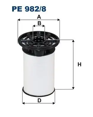 FILTRON PE982/8 Yakıt Filtresi resmi