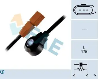 FAE 60168 Vuruntu Sensörü 06F905377 resmi