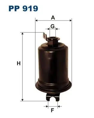 FILTRON PP919 Yakıt Filtresi resmi
