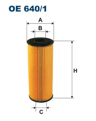 FILTRON OE640/1 Yağ Filtresi resmi