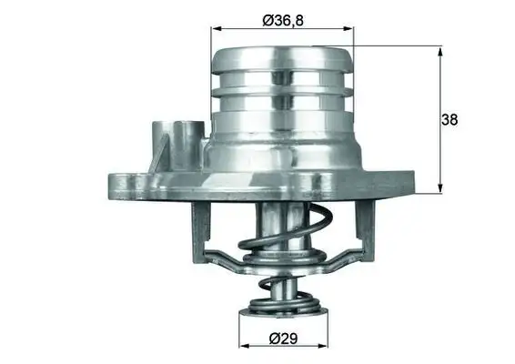 MAHLE TI1392 Termostat resmi