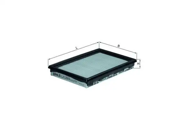 MAHLE LX1269 Hava Filtresi 13721491749 resmi