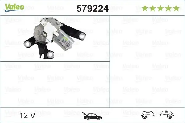 VALEO 579224 Silecek Motoru (Arka) 6405H8 resmi