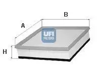 UFI 30.A68.00 Hava Filtresi A6260940004 resmi