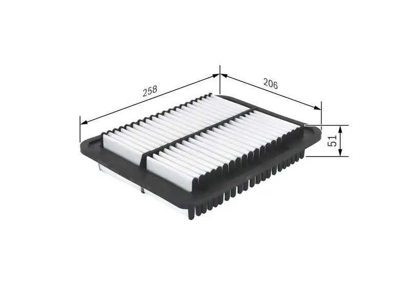 BOSCH F026400353 Hava Filtresi resmi