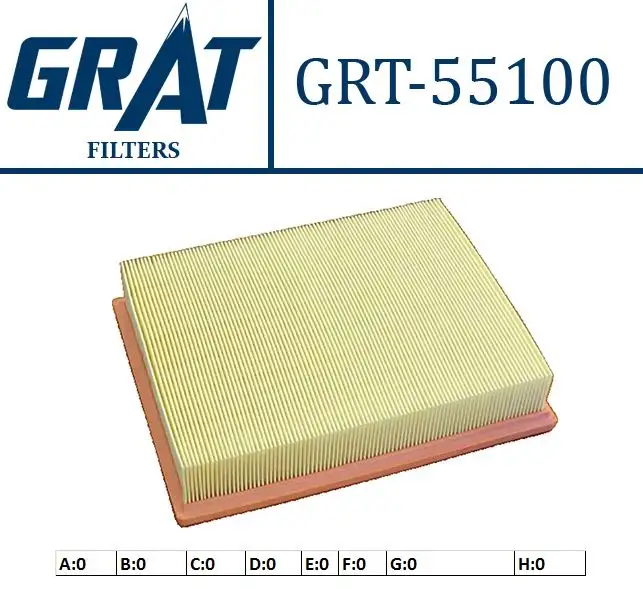 GRAT 55100 Hava Filtresi 2319021000 resmi