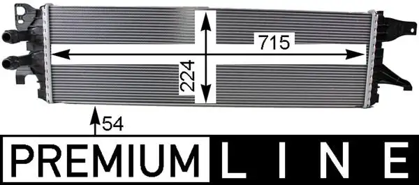 MAHLE CIR8000P Turbo Radyatörü 7E0121212B resmi