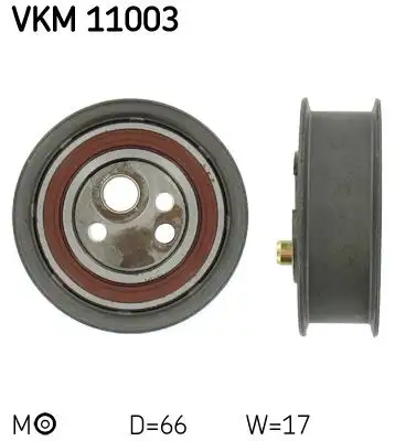 SKF VKM11003 Triger Gergi Rulmanı 026109243J resmi