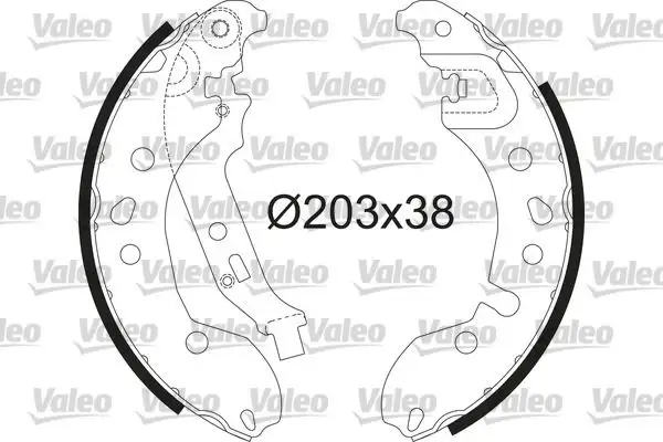 VALEO 564209 Arka Fren Balatası A4534230100 resmi