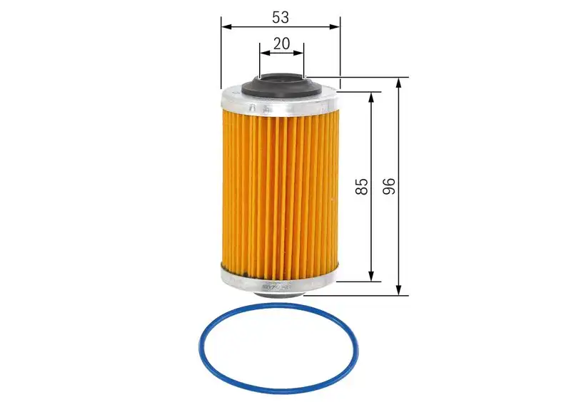 BOSCH F026407109 Yağ Filtresi resmi