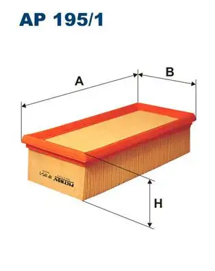 FILTRON AP195/1 Hava Filtresi MR993130 resmi