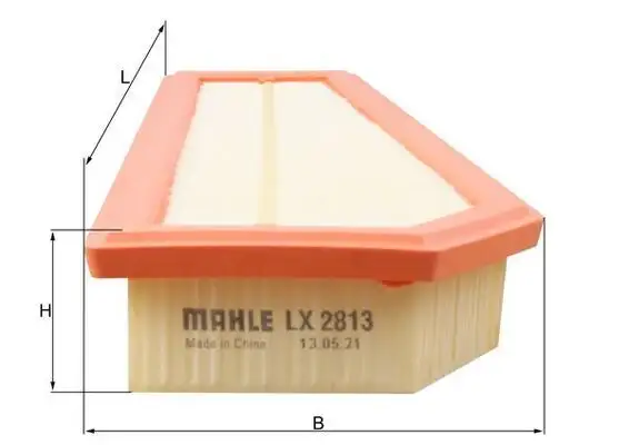 MAHLE LX2813 Hava Filtresi A2710940304 resmi
