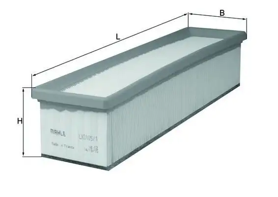 MAHLE LX3105/1 Hava Filtresi A6260940004 resmi