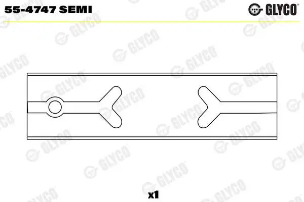 GLYCO 55-4747-SEMI Piston Kol Burcu 51024051024 resmi