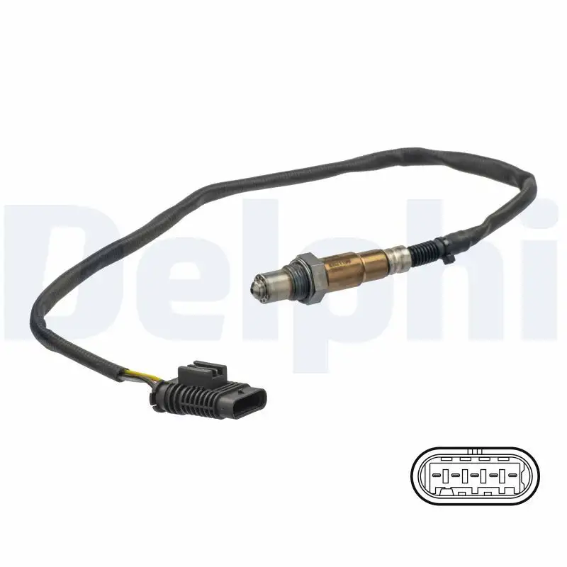 DELPHI ES21199-12B1 Oksijen Sensörü 11788631047 resmi