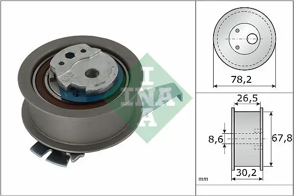 INA 531096210 Triger Gergi Rulmanı 05L109243A resmi