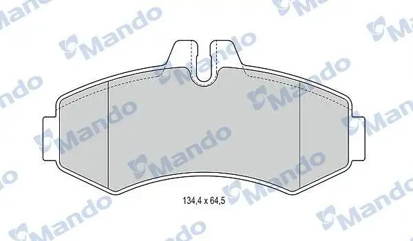 MANDO MBF015660 Ön Fren Balatası resmi