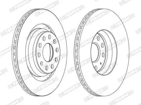 FERODO DDF1503C Arka Fren Diski resmi