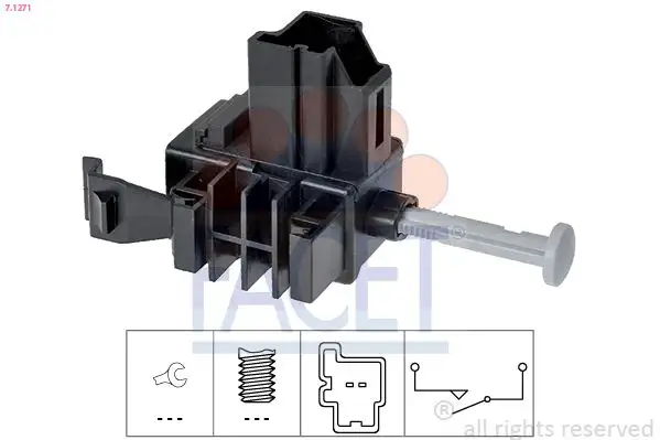 FACET 7.1271 Debriyaj Pedal Müşiri resmi