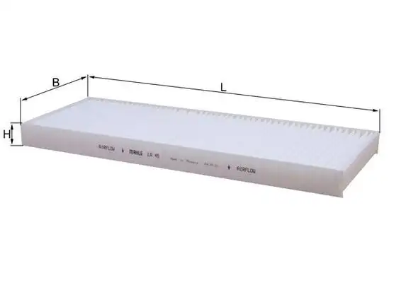 MAHLE LA45 Polen Filtresi resmi