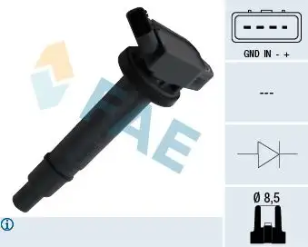 FAE 80301 Bobin resmi