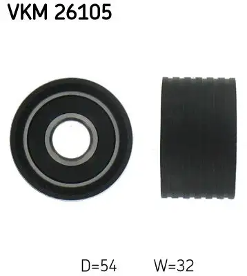 SKF VKM26105 Triger Gergi Rulmanı 8200064664 resmi