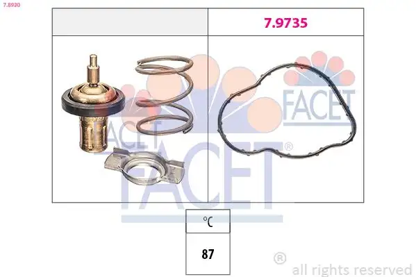 FACET 7.8930 Termostat resmi