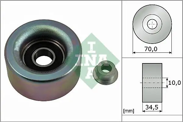 INA 532059010 Alternatör Gergi Rulmanı 1660431020 resmi