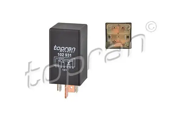 TOPRAN 102931002 Kızdırma Kumanda Ünitesi 191911261C resmi