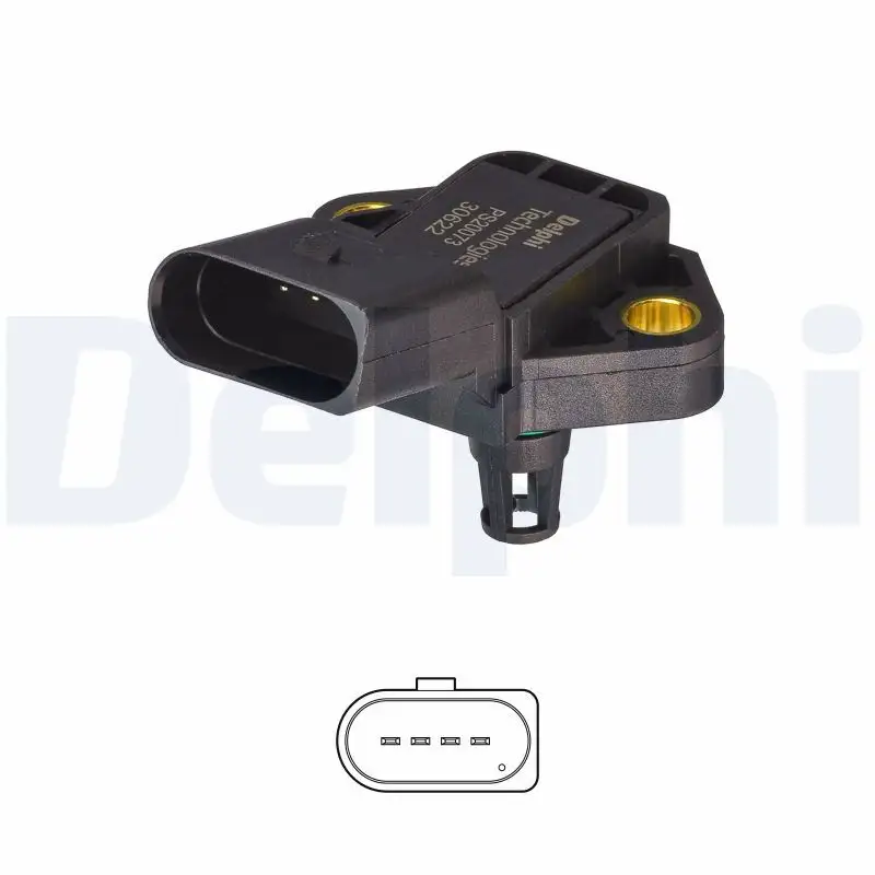 DELPHI PS20073-12B1 MAP Sensörü 03G906051M resmi