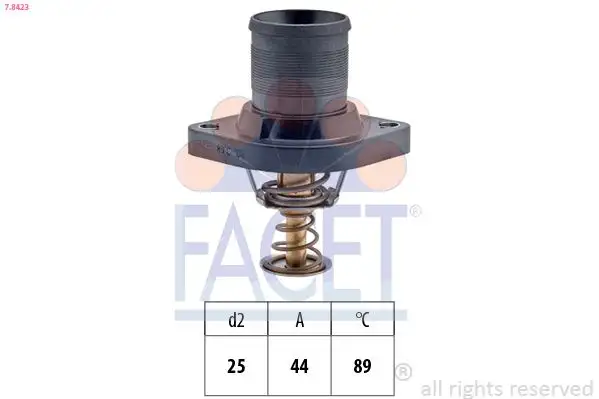 FACET 7.8423 Termostat 9630066680 resmi