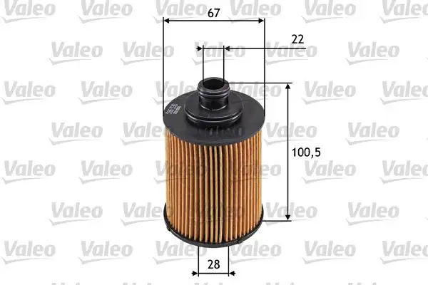VALEO 586530 Yağ Filtresi resmi
