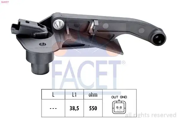 FACET 9.0177 Krank Sensörü 19205T resmi
