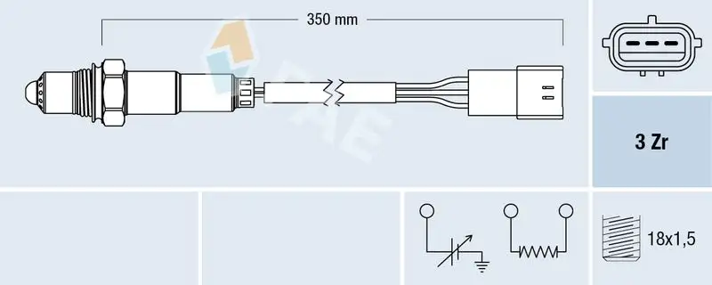 FAE 77191 Oksijen Sensörü resmi