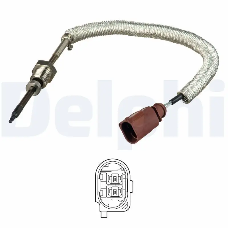 DELPHI TS30145 Egzoz Sıcaklık Sensörü 059906088M resmi
