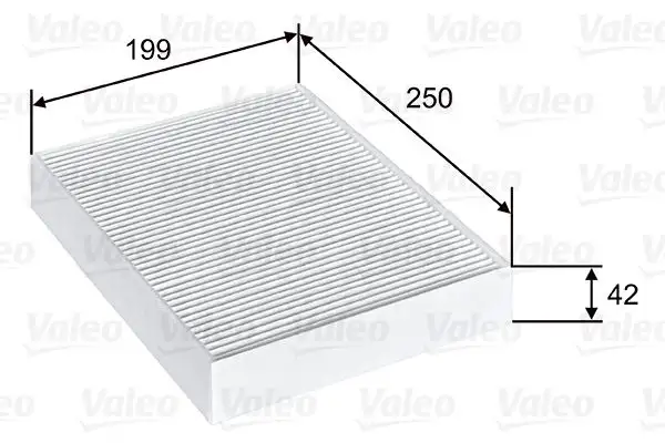VALEO 715815 Polen Filtresi 64119237554 resmi