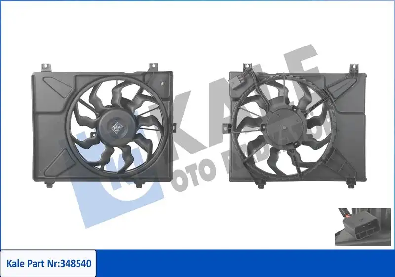 KALE 348540 Fan Motoru 253800X000 resmi
