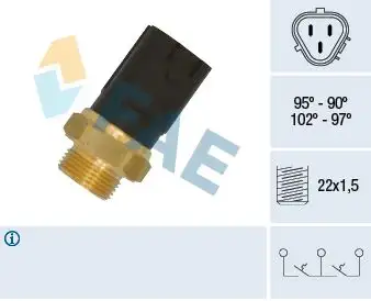 FAE 38185 Fan Müşiri 1J0959481A resmi