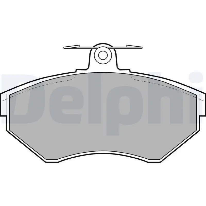 DELPHI LP1410 Ön Fren Balatası 8E0698151A resmi
