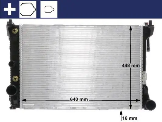 MAHLE CR988000S Radyatör resmi