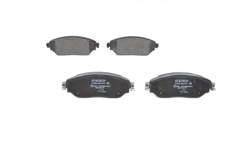 BOSCH 0986494817 Ön Fren Balatası resmi