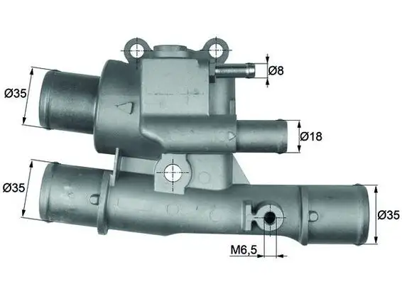 MAHLE TI12388 Termostat resmi