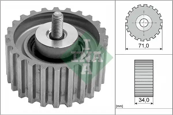 INA 532044110 Triger Gergi Rulmanı 500390458 resmi