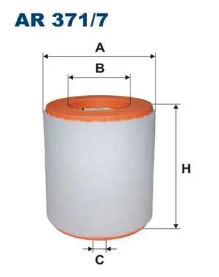 FILTRON AR371/7 Hava Filtresi 4G0133843 resmi