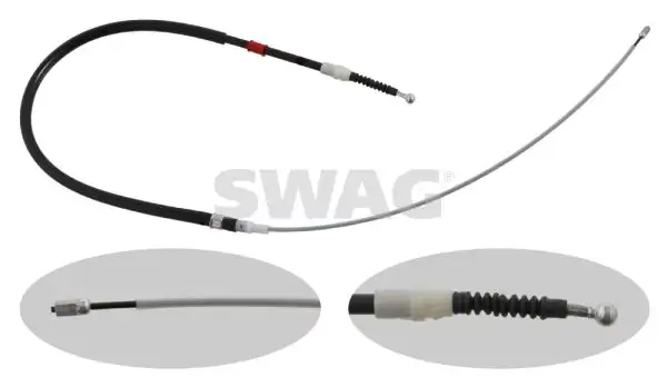 SWAG 30930727 El Fren Halatı (Arka) resmi